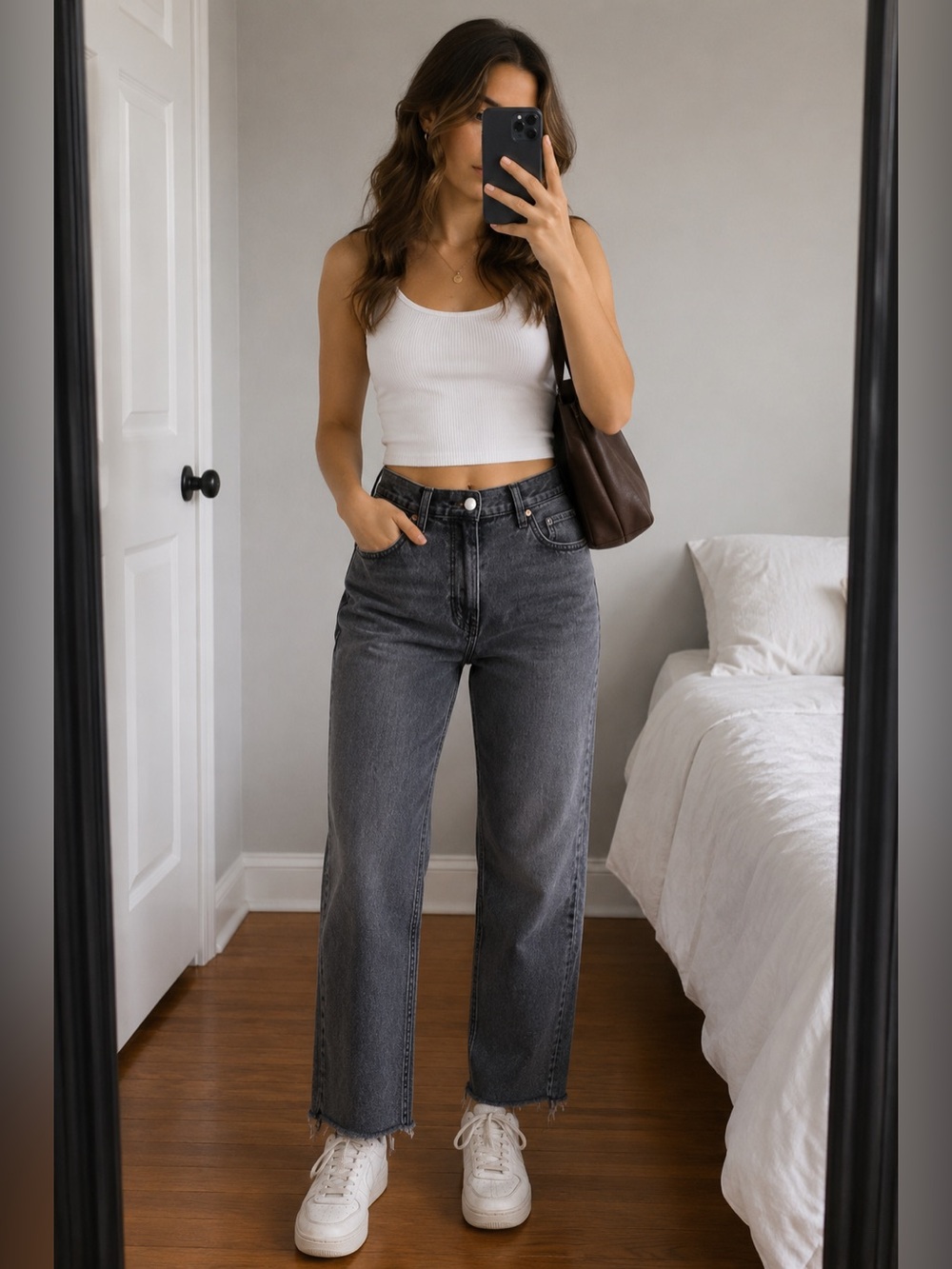 Abercrombie Ultra High Rise Straight jeans